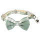 Ошейник с бантиком и колокольчиком 105317