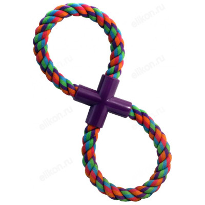 Игрушка веревочная для животных Восьмерка 105320-1