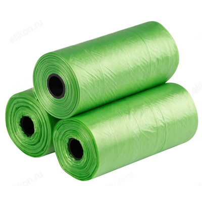 Пакеты для уборки за собаками 60шт 105333