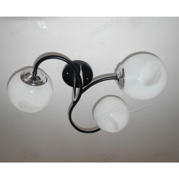 Люстра 1057/3 BLK CR
