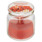 Свеча ароматическая Сладкая клубника в банке 105749