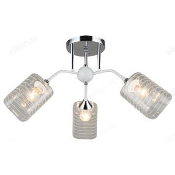 Люстра 1076/3 CH+WT