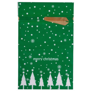 Пакет подарочный Ёлки 14.5х22.5см 109723/109725-1