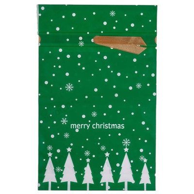 Пакет подарочный Ёлки 14.5х22.5см 109723/109725-1