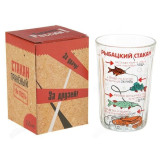 Стакан граненый "Рыбацкий стакан", 250 мл 1211174