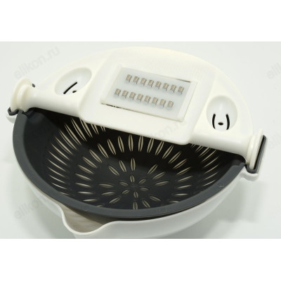 Тёрка-шинковка с чашкой 8014-2