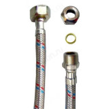 Подводка гибкая для смесителя 0,4м нержавейка