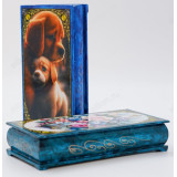 Шкатулка-купюрница дерево 18*9*4cm