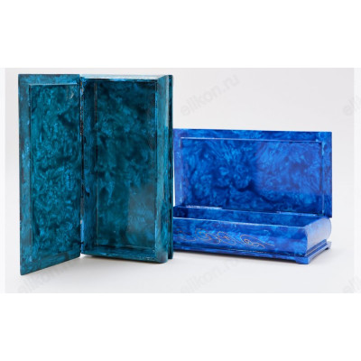 Шкатулка-купюрница дерево 18*9*4cm-3