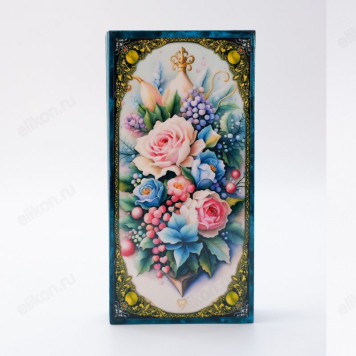 Шкатулка-купюрница дерево 18*9*4cm-7