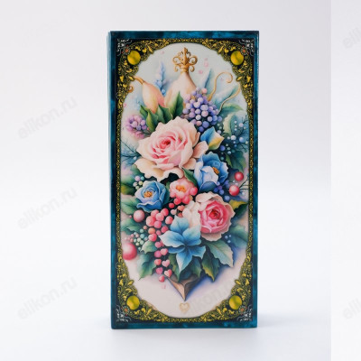 Шкатулка-купюрница дерево 18*9*4cm-7