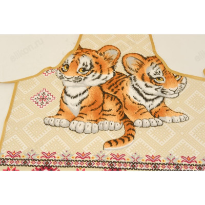 Фартук вафля Тигр