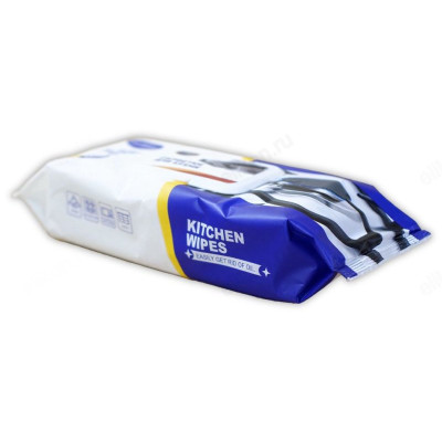 Салфетки влажные для кухни антижир DM1540-2