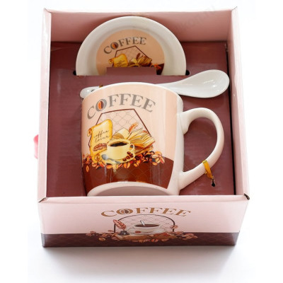 Набор кофейный COFFEE 1591 3пр подарочная упаковка-1