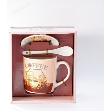 Набор кофейный COFFEE 1591 3пр подарочная упаковка