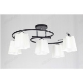 Люстра 1592/5 CR BK WT Люстра 1592/5 CR BK WT