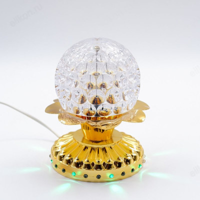 Светильник диско-шар LED Crystral MagicBall Light цветок-1