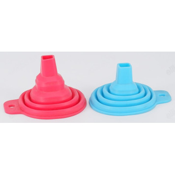 Воронка складная силикон микс-5