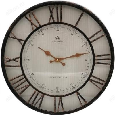 Часы настенные Atlantis 1612-2 antique gold