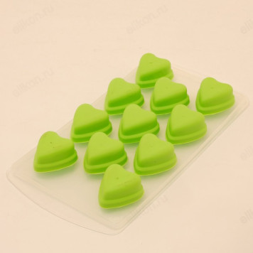 Форма для льда 11 ячеек 16931-64 сердце