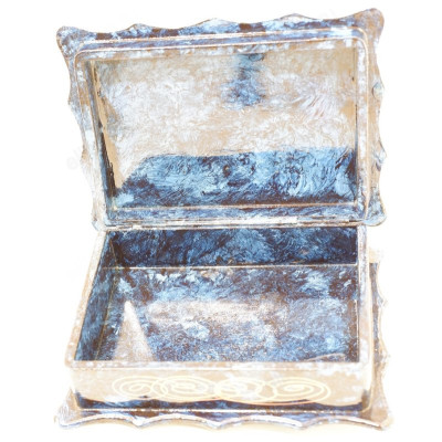 Шкатулка дерево 190*140*60мм-2