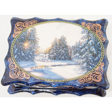 Шкатулка дерево 190*140*60мм