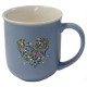 Кружка фарфор Floristry 410 мл 1710009-1