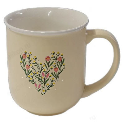 Кружка фарфор Floristry 410 мл 1710009-3-1