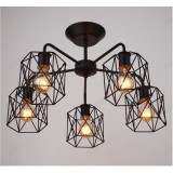 Люстра 1733/5 BK+BK