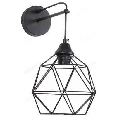 Бра 1736/1 w BK+BK