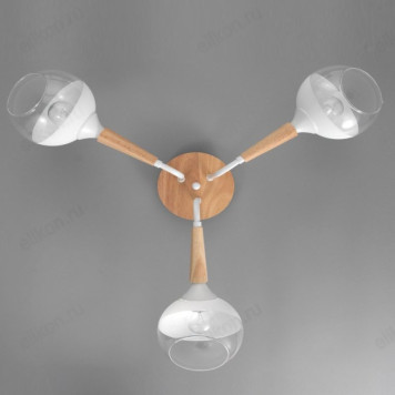 Люстра 1784/3 WT+WOOD-3