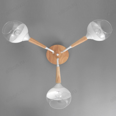 Люстра 1784/3 WT+WOOD-3