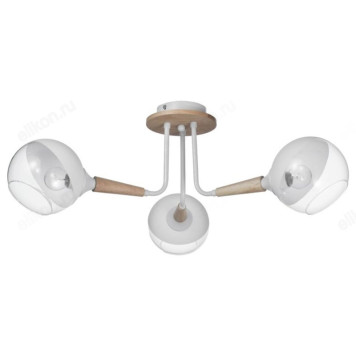 Люстра 1784/3 WT+WOOD