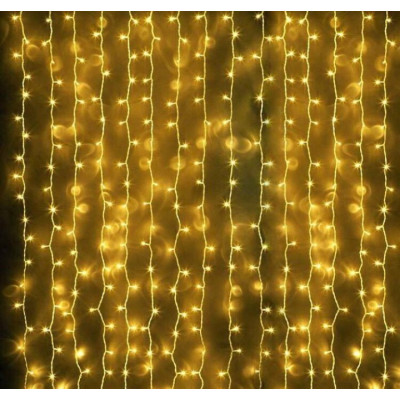 Гирлянда-штора №179т 72Led 2*1.5m бел.пров