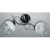 Люстра 1801/2 CR+BLK