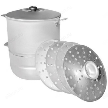 Мантоварка алюминивая Калитва 180645 6л/4диска