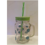 Стакан с трубочкой 1841-6