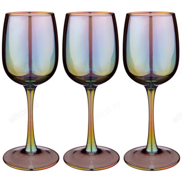 Набор бокалов Танзанит 3шт 300мл 194-513