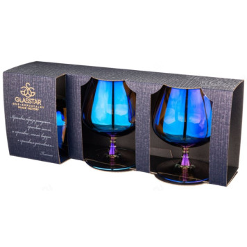 Набор бокалов Лазурит 194-516 бренди-1