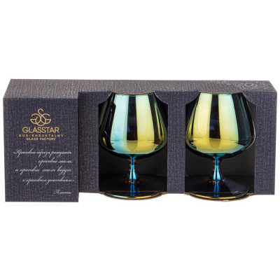 Набор бокалов Танзанит 3шт 410мл 194-518 бренди-1