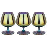 Набор бокалов Танзанит 3шт 410мл 194-518 бренди