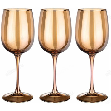 Набор бокалов Гречишный мед 3шт 420мл 194-528