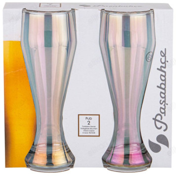Набор бокалов Лиловая дымка 2шт 415мл 194-668 пиво-2