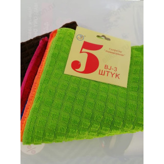 Салфетка BJ-3 (5шт) универсальная-3