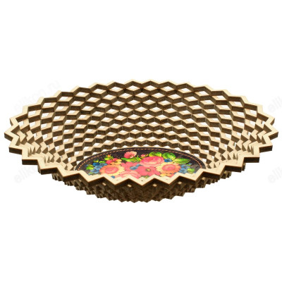 Сухарница дерево d20*5cm-2