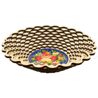 Сухарница дерево d20*5cm