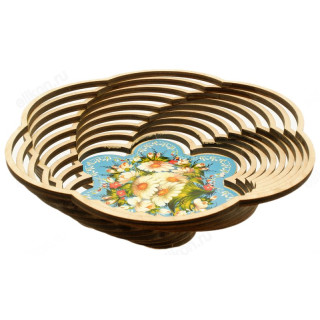 Сухарница дерево d20*5cm-4