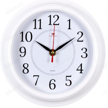 Часы настенные СН 2121-293, пластик, белые