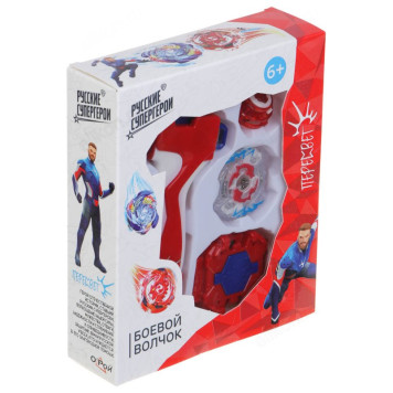 Набор боевых волчков со стартером Русские Супергерои 214-083-2