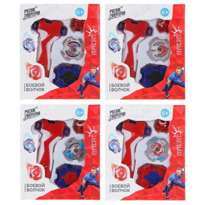 Набор боевых волчков со стартером Русские Супергерои 214-083-3
